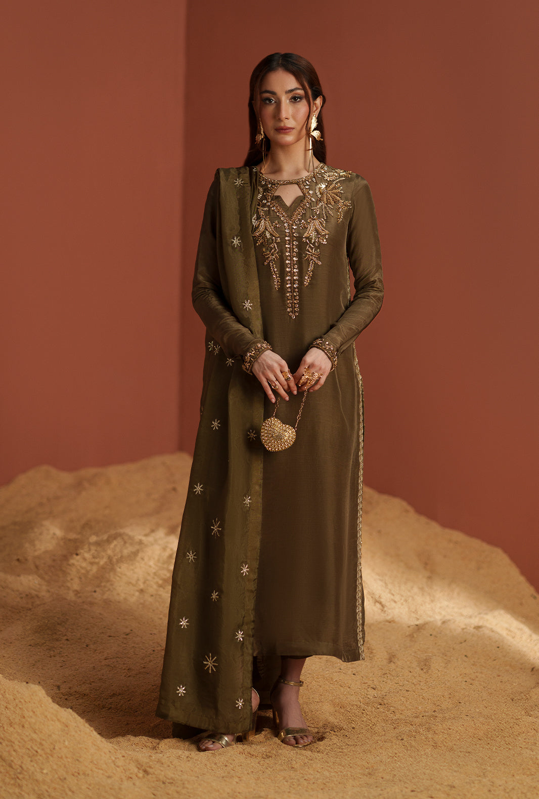 AJR Couture | Modern Muse Luxe Pret | Zyre - by Libasekhas UK - Registered Vendor of : AJR Couture - 100% Original Designer Dress