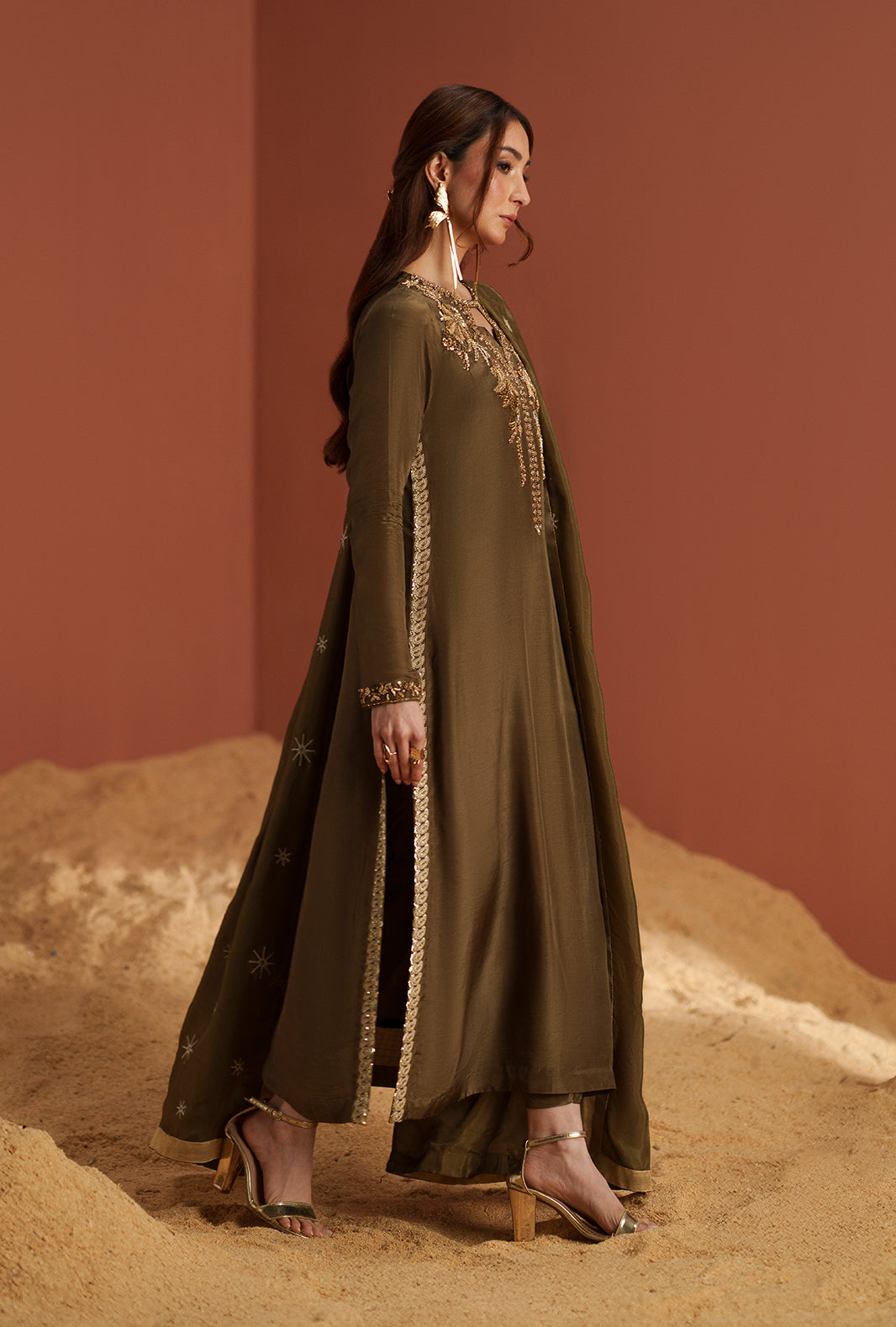 AJR Couture | Modern Muse Luxe Pret | Zyre - by Libasekhas UK - Registered Vendor of : AJR Couture - 100% Original Designer Dress