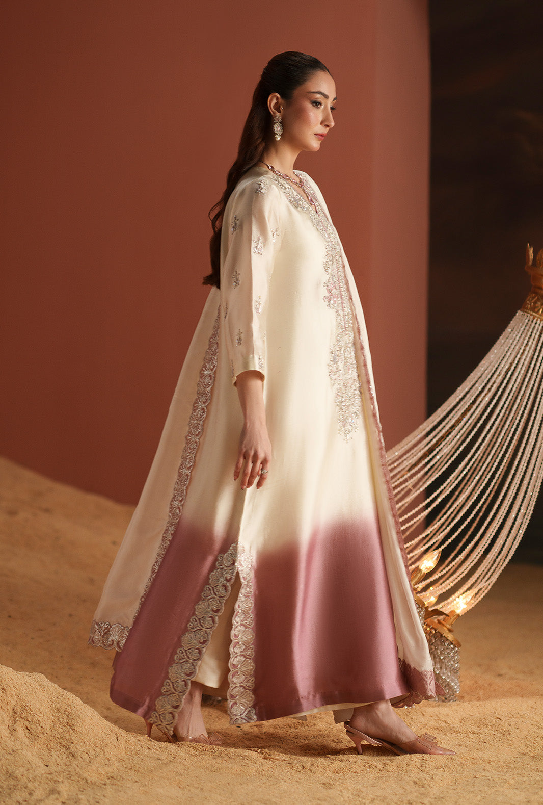 AJR Couture | Modern Muse Luxe Pret | Noore - by Libasekhas UK - Registered Vendor of : AJR Couture - 100% Original Designer Dress