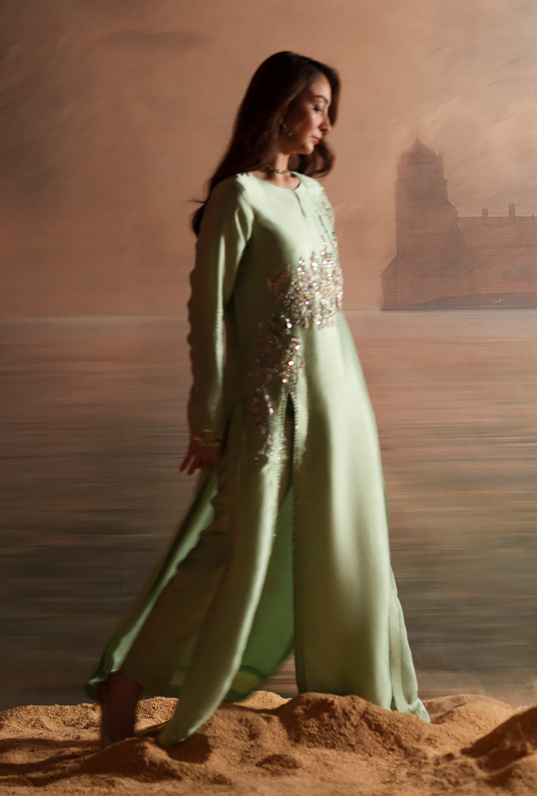 AJR Couture | Modern Muse Luxe Pret | Mirel - by Libasekhas UK - Registered Vendor of : AJR Couture - 100% Original Designer Dress