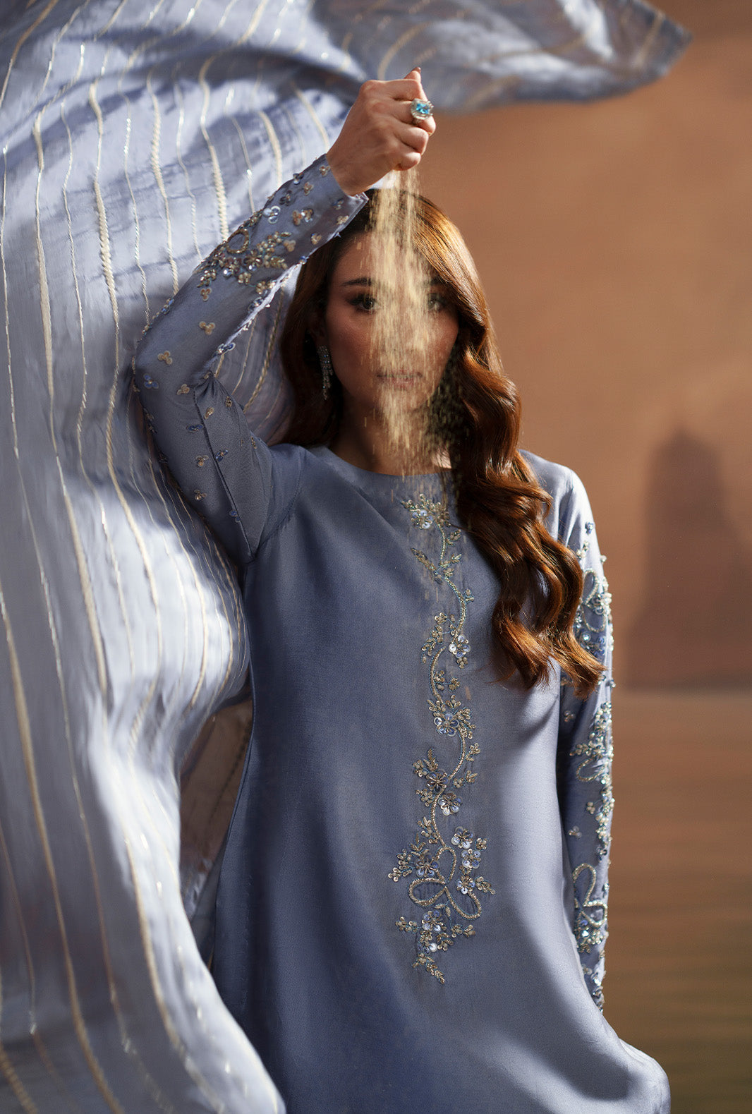 AJR Couture | Modern Muse Luxe Pret | Cyra - by Libasekhas UK - Registered Vendor of : AJR Couture - 100% Original Designer Dress