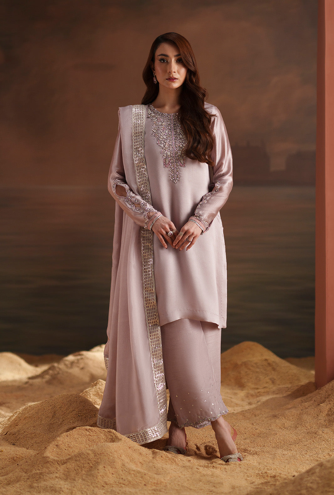 AJR Couture | Modern Muse Luxe Pret | Althea - by Libasekhas UK - Registered Vendor of : AJR Couture - 100% Original Designer Dress