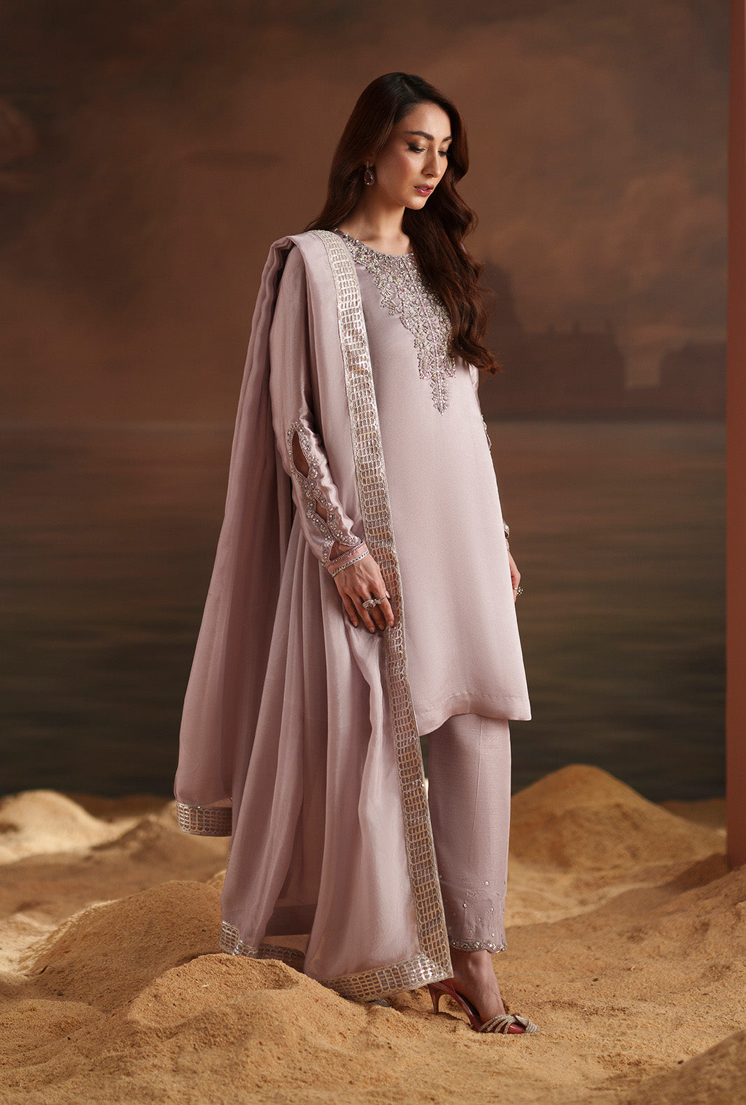AJR Couture | Modern Muse Luxe Pret | Althea - by Libasekhas UK - Registered Vendor of : AJR Couture - 100% Original Designer Dress