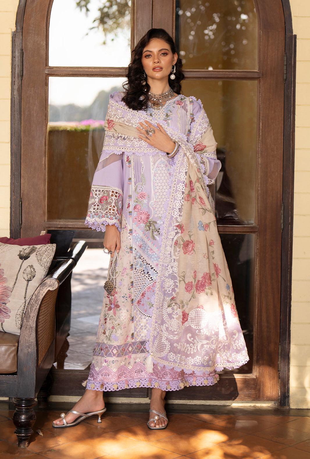 AJR Couture | Evara Luxury Lawn | Zaya - by Libasekhas UK - Registered Vendor of : AJR Couture - 100% Original Designer Dress