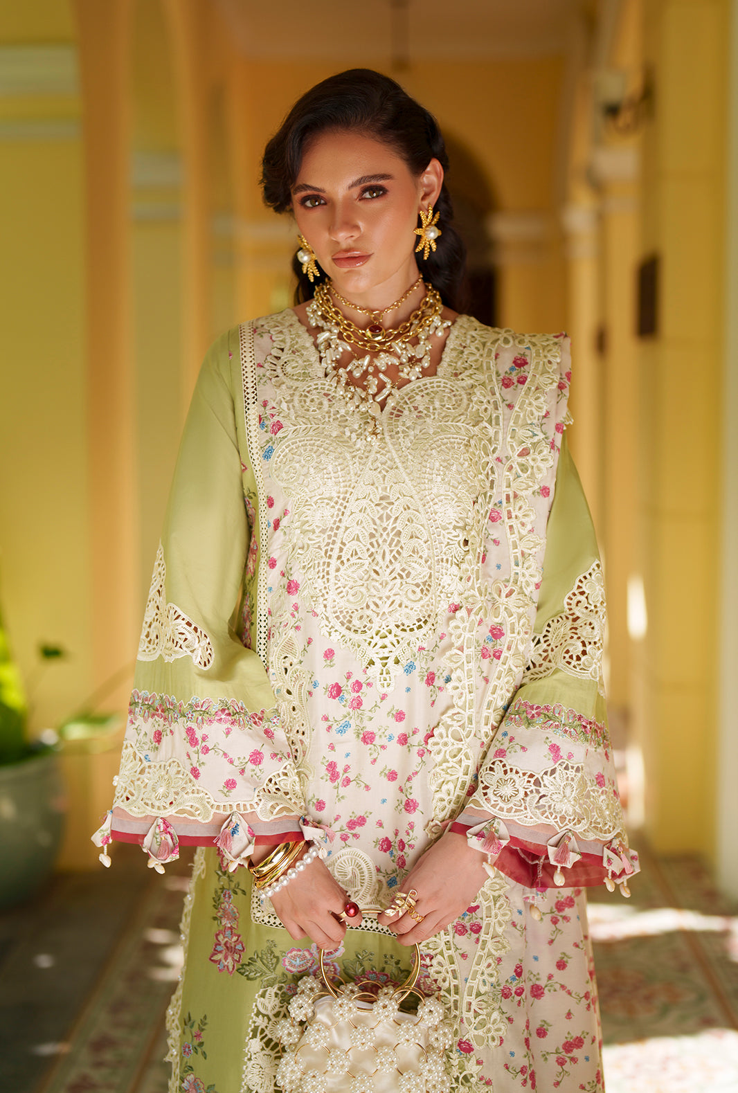 AJR Couture | Evara Luxury Lawn | Alira - by Libasekhas UK - Registered Vendor of : AJR Couture - 100% Original Designer Dress