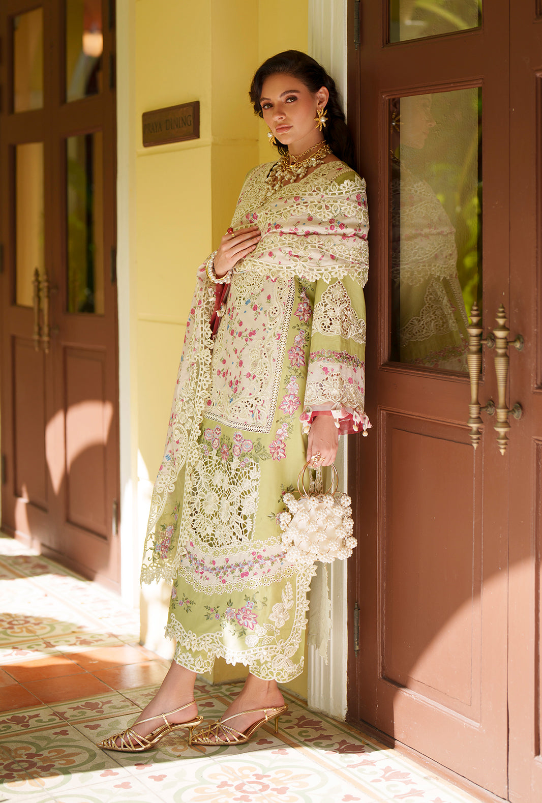 AJR Couture | Evara Luxury Lawn | Alira - by Libasekhas UK - Registered Vendor of : AJR Couture - 100% Original Designer Dress