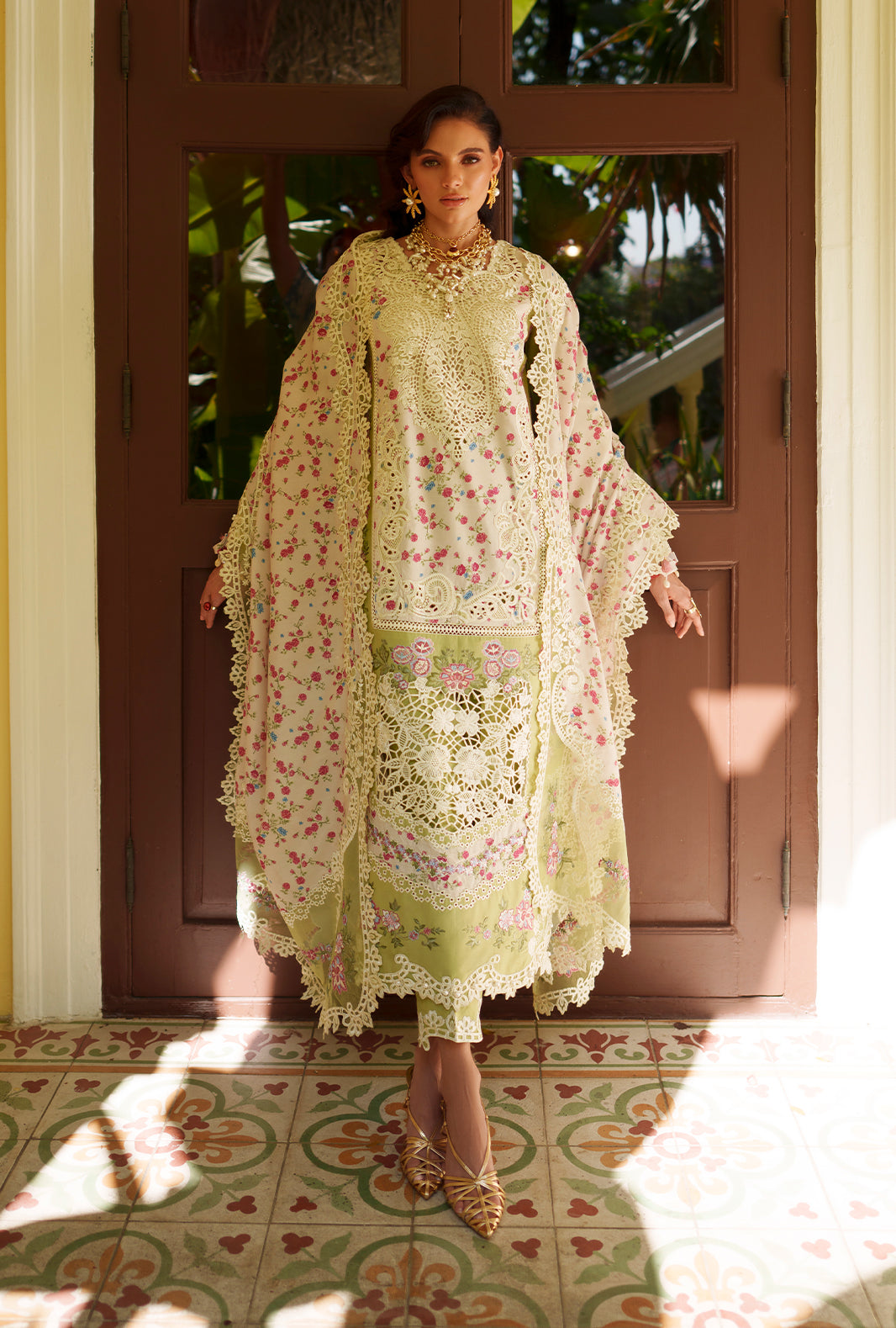 AJR Couture | Evara Luxury Lawn | Alira - by Libasekhas UK - Registered Vendor of : AJR Couture - 100% Original Designer Dress