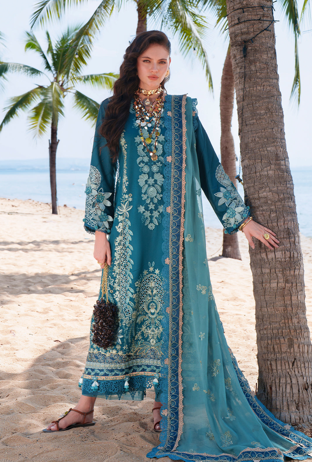 AJR Couture | Evara Luxury Lawn | Maela - by Libasekhas UK - Registered Vendor of : AJR Couture - 100% Original Designer Dress