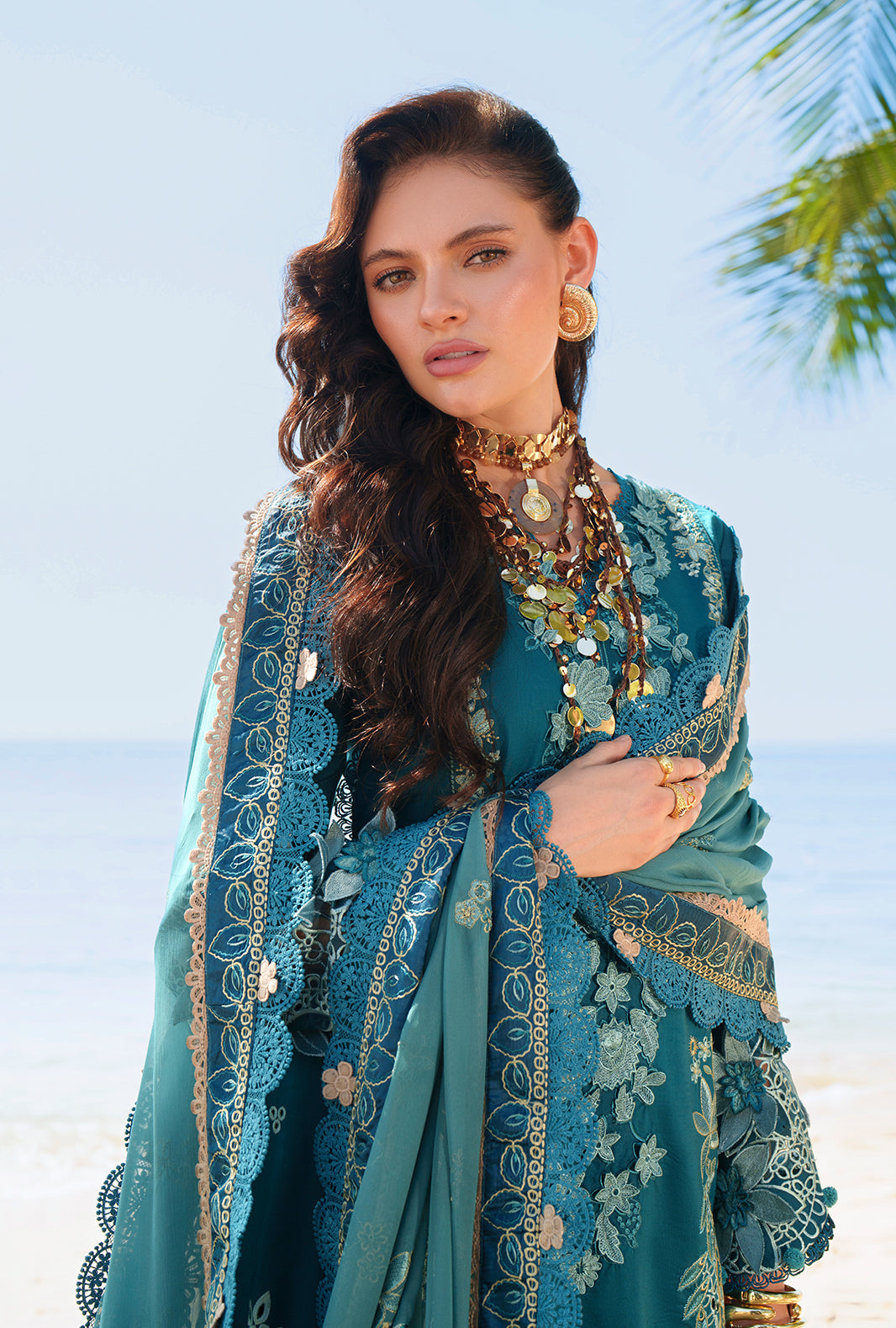 AJR Couture | Evara Luxury Lawn | Maela - by Libasekhas UK - Registered Vendor of : AJR Couture - 100% Original Designer Dress
