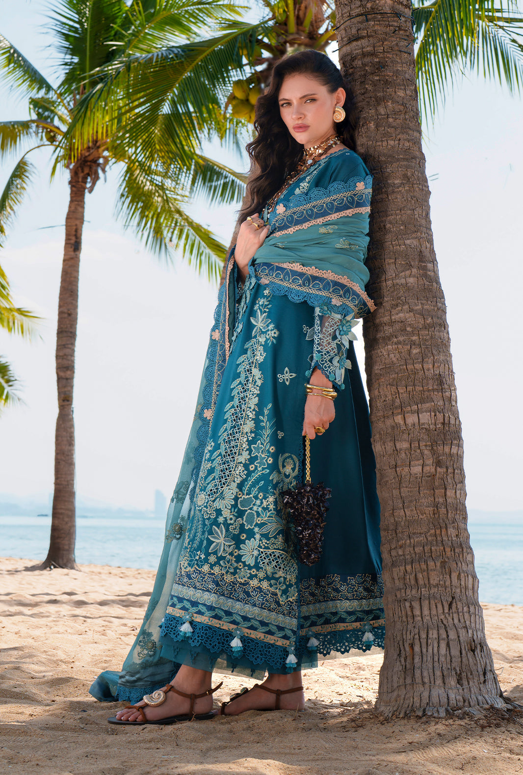 AJR Couture | Evara Luxury Lawn | Maela - by Libasekhas UK - Registered Vendor of : AJR Couture - 100% Original Designer Dress