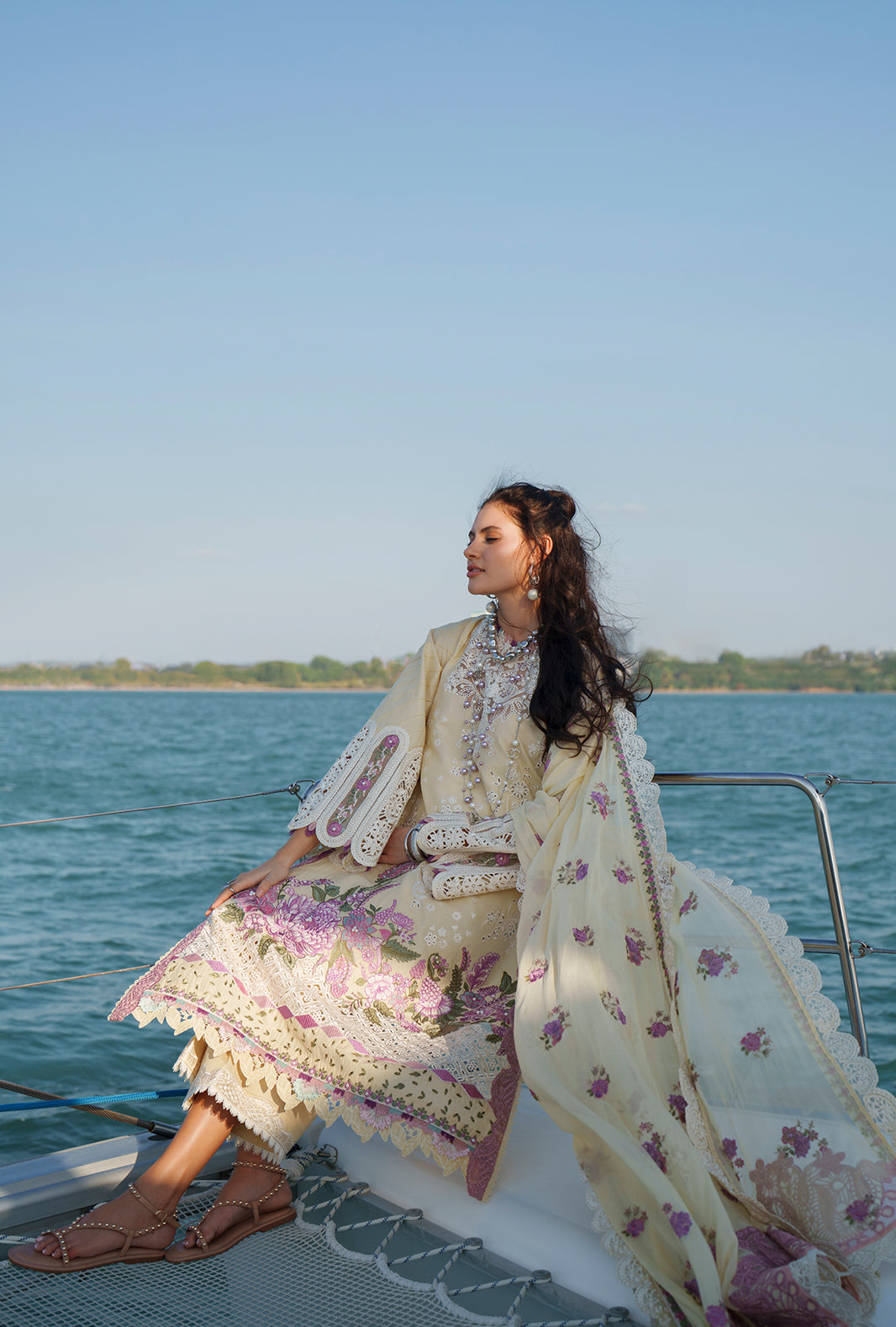 AJR Couture | Evara Luxury Lawn | Faria - by Libasekhas UK - Registered Vendor of : AJR Couture - 100% Original Designer Dress