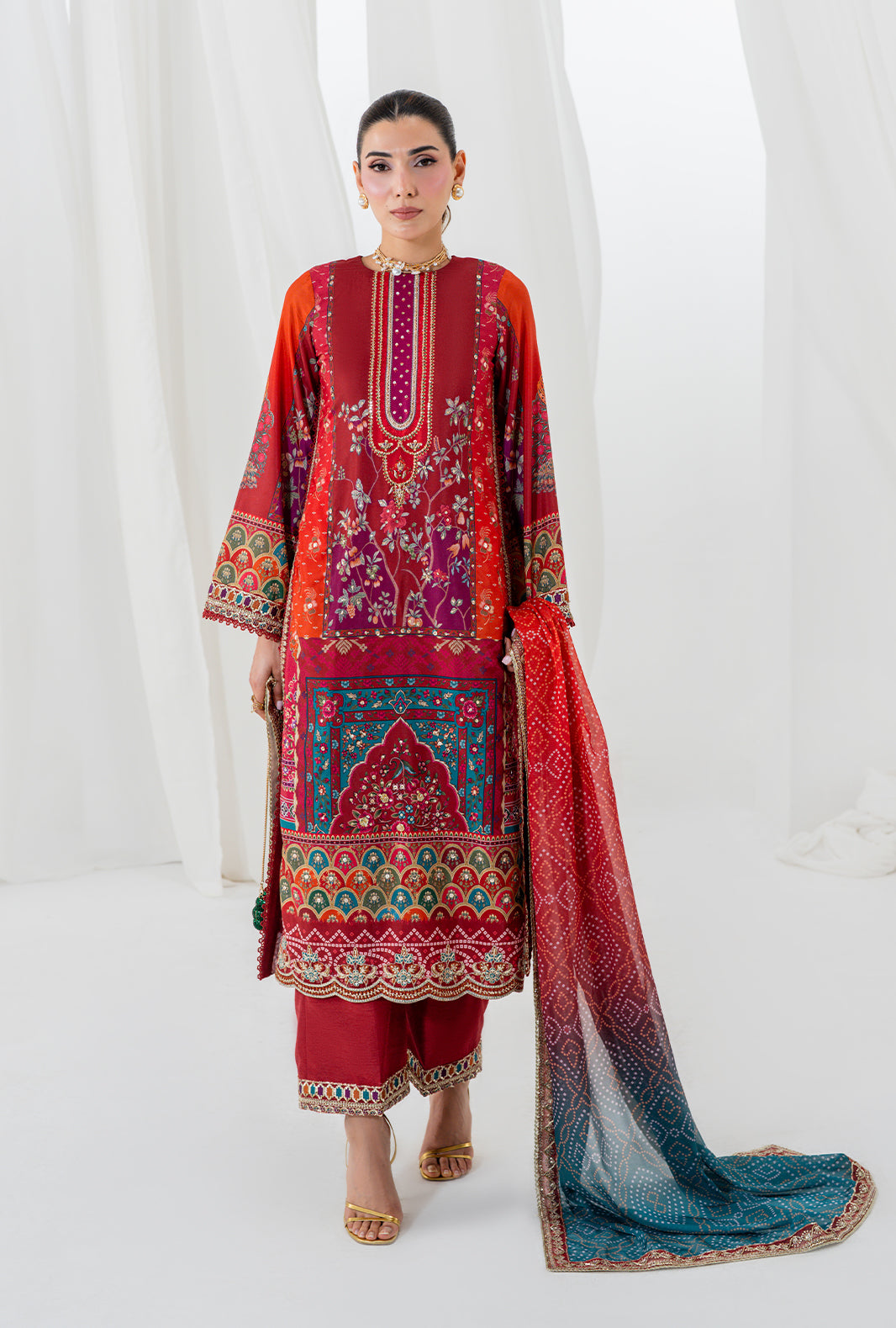 AJR Couture | Luxe Silk 26 | Reve - by Libasekhas UK - Registered Vendor of : AJR Couture - 100% Original Designer Dress