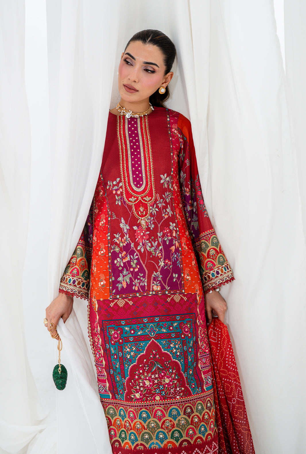 AJR Couture | Luxe Silk 26 | Reve - by Libasekhas UK - Registered Vendor of : AJR Couture - 100% Original Designer Dress