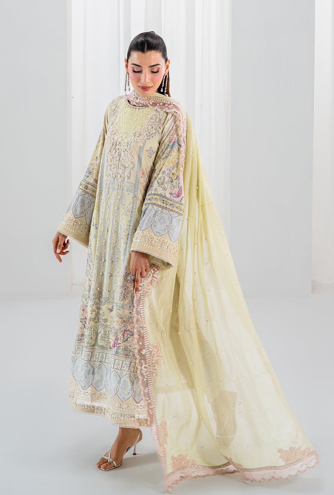 AJR Couture | Luxe Silk 26 | Isra - by Libasekhas UK - Registered Vendor of : AJR Couture - 100% Original Designer Dress