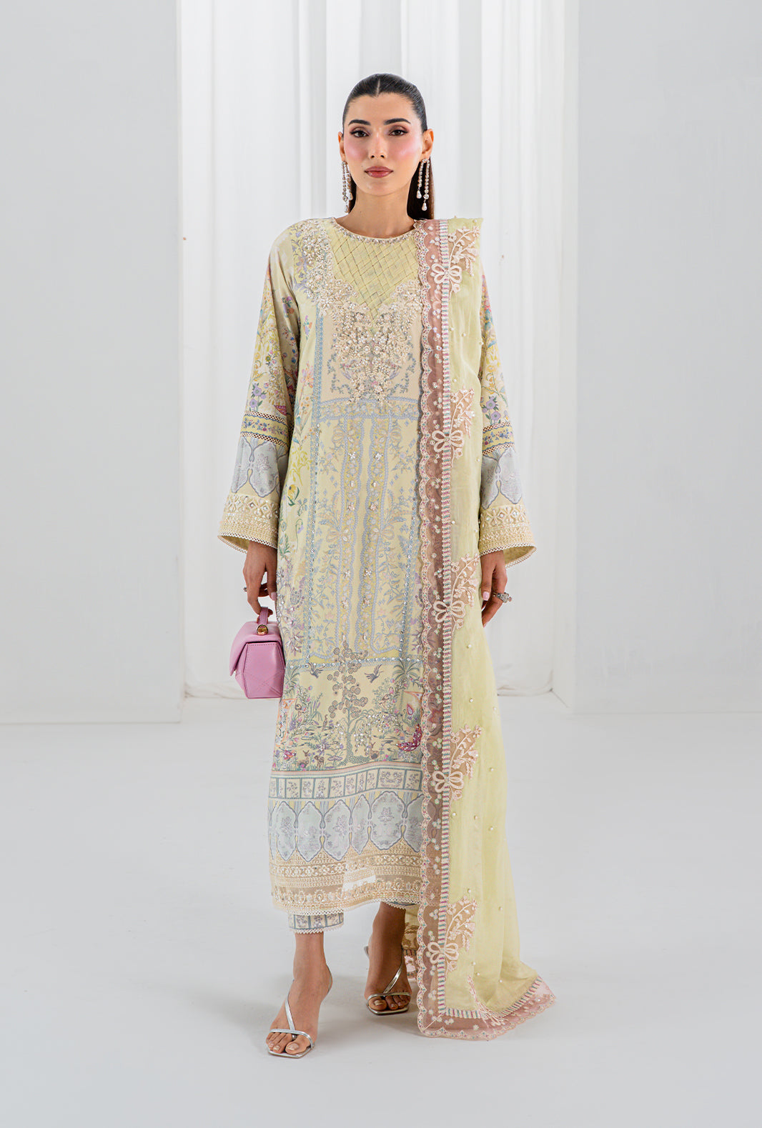 AJR Couture | Luxe Silk 26 | Isra - by Libasekhas UK - Registered Vendor of : AJR Couture - 100% Original Designer Dress