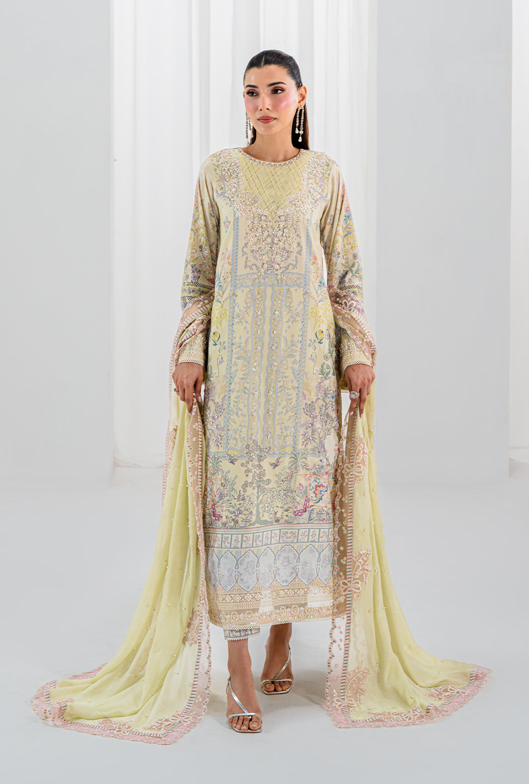 AJR Couture | Luxe Silk 26 | Isra - by Libasekhas UK - Registered Vendor of : AJR Couture - 100% Original Designer Dress