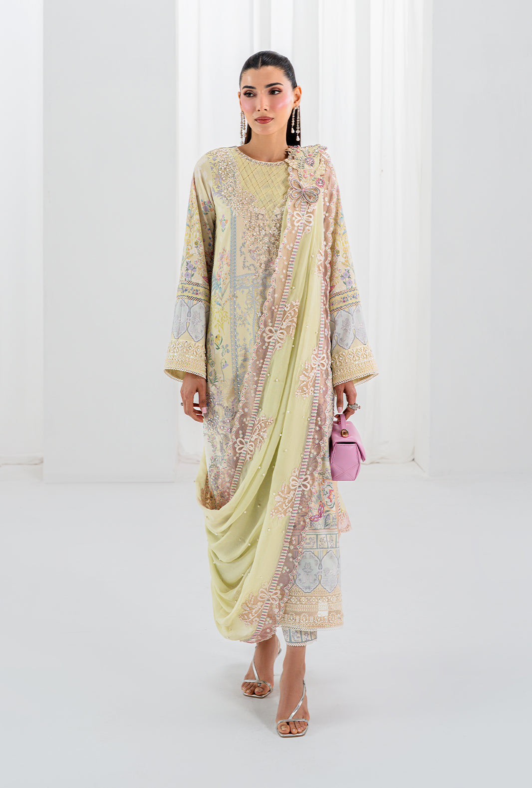 AJR Couture | Luxe Silk 26 | Isra - by Libasekhas UK - Registered Vendor of : AJR Couture - 100% Original Designer Dress