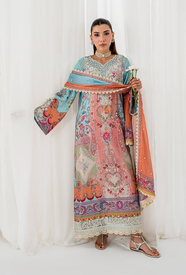 AJR Couture | Luxe Silk 26 | Lyra - by Libasekhas UK - Registered Vendor of : AJR Couture - 100% Original Designer Dress