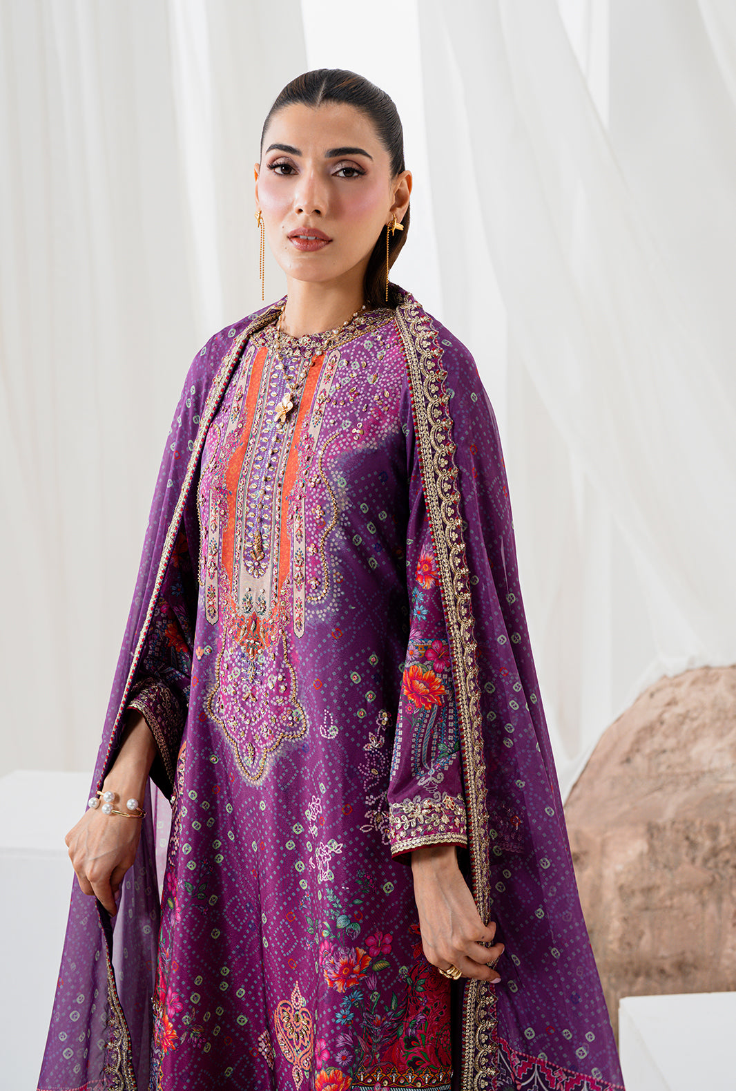 AJR Couture | Luxe Silk 26 | Solis - by Libasekhas UK - Registered Vendor of : AJR Couture - 100% Original Designer Dress