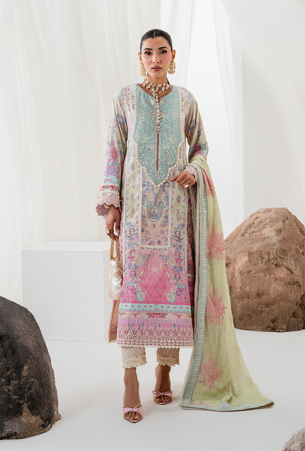 AJR Couture | Luxe Silk 26 | Zarish - by Libasekhas UK - Registered Vendor of : AJR Couture - 100% Original Designer Dress