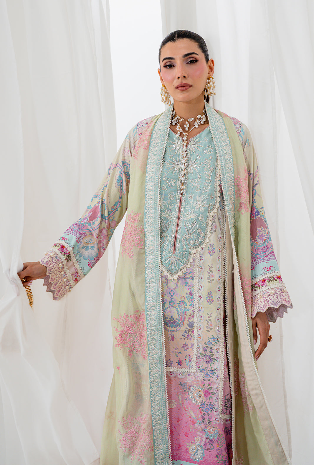 AJR Couture | Luxe Silk 26 | Zarish - by Libasekhas UK - Registered Vendor of : AJR Couture - 100% Original Designer Dress