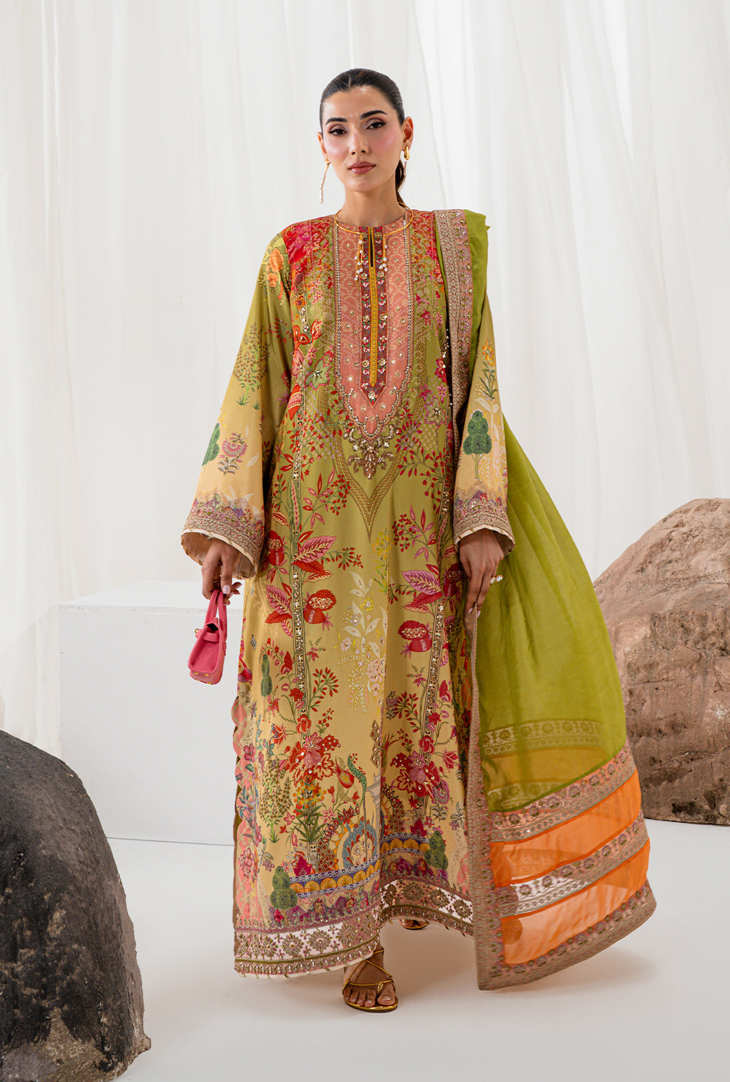 AJR Couture | Luxe Silk 26 | Nyra - by Libasekhas UK - Registered Vendor of : AJR Couture - 100% Original Designer Dress