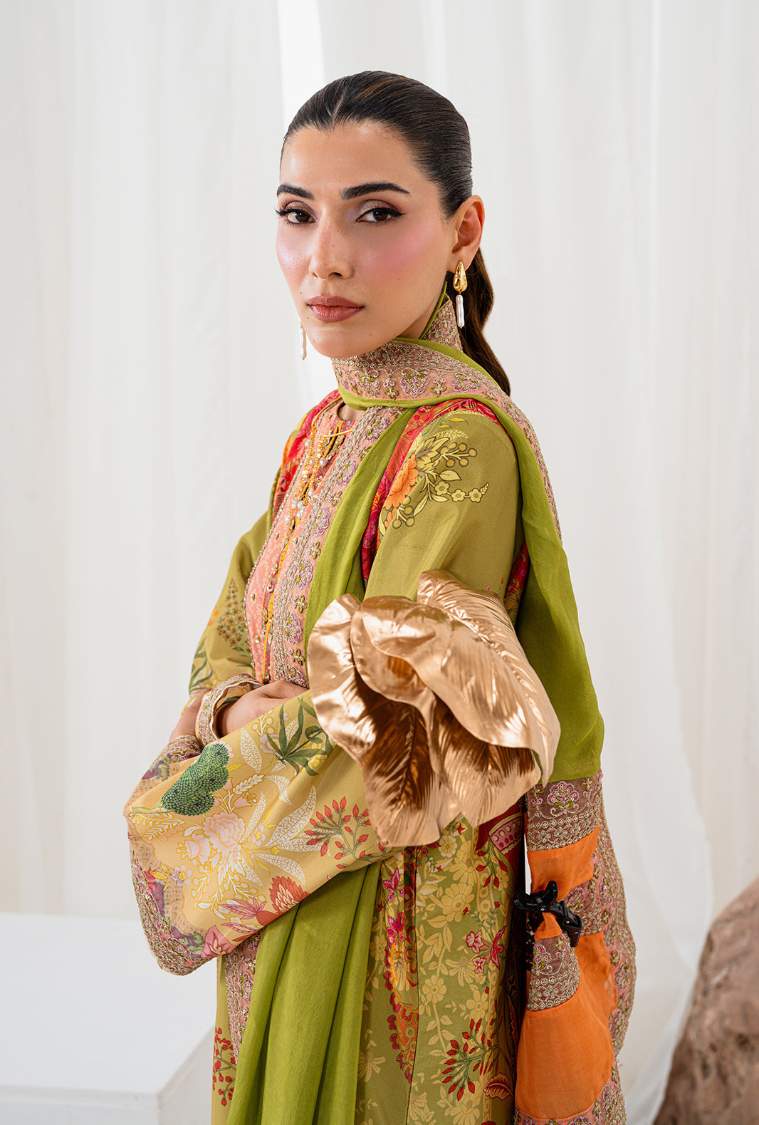 AJR Couture | Luxe Silk 26 | Nyra - by Libasekhas UK - Registered Vendor of : AJR Couture - 100% Original Designer Dress