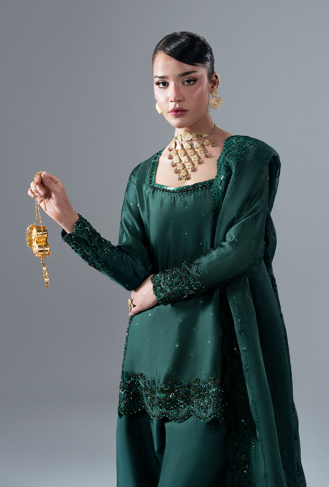 Ajr Couture | Symphony Pret 26 | Esmera - by Libasekhas UK - Registered Vendor of : Ajr Couture - 100% Original Designer Dress