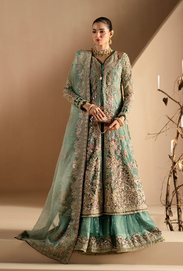 AJR Couture | Signature Wedding Formals | Mint Gown & Lehnga-Rumi