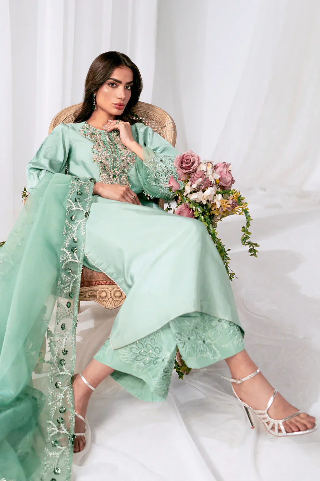 AJR Couture | Luxe Pret Eid | DIVINE - by - Libasekhas UK - Registered Vendor of : AJR Couture - 100% Original Designer Dresss