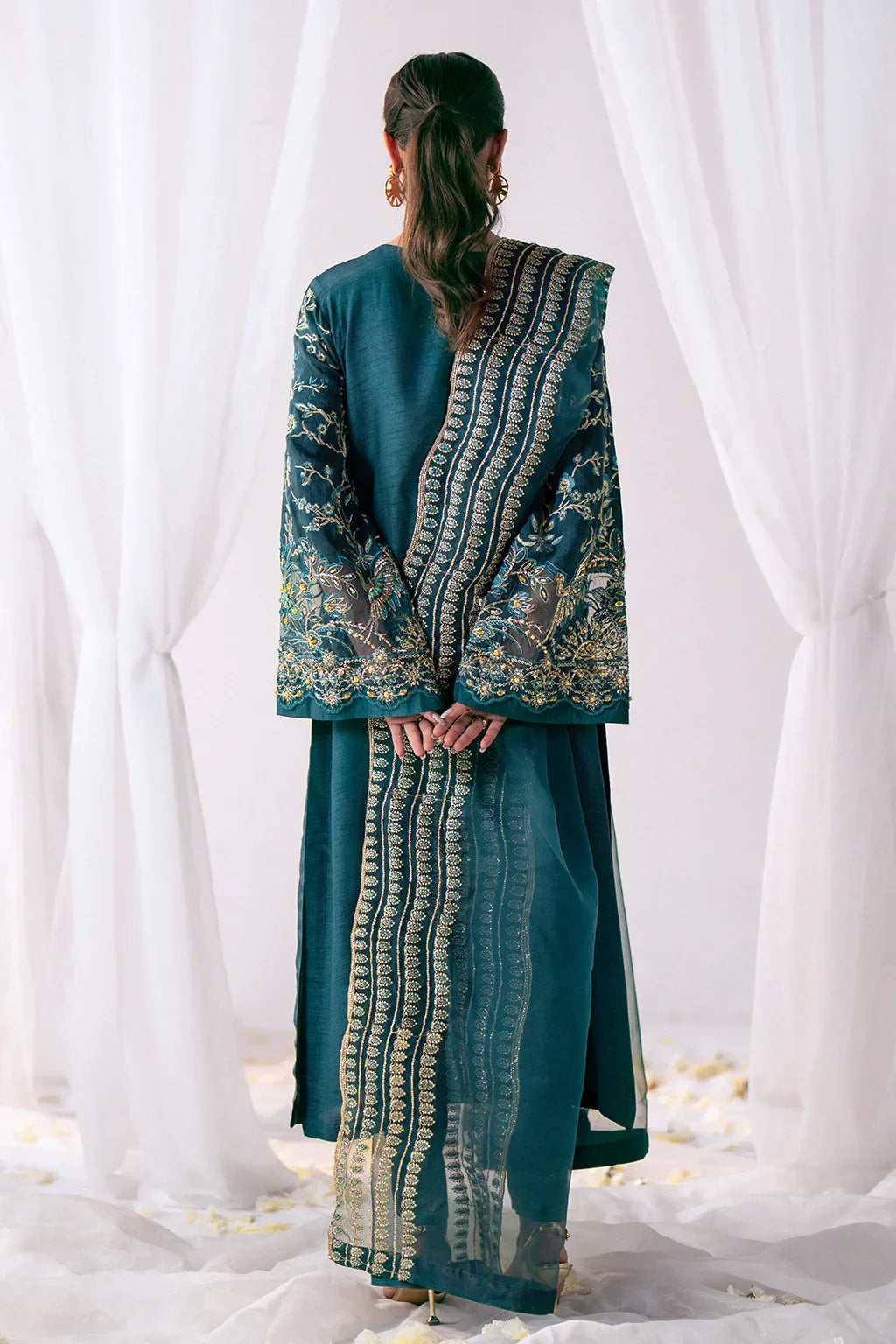 AJR Couture | Luxe Pret Eid | NORA - by - Libasekhas UK - Registered Vendor of : AJR Couture - 100% Original Designer Dresss