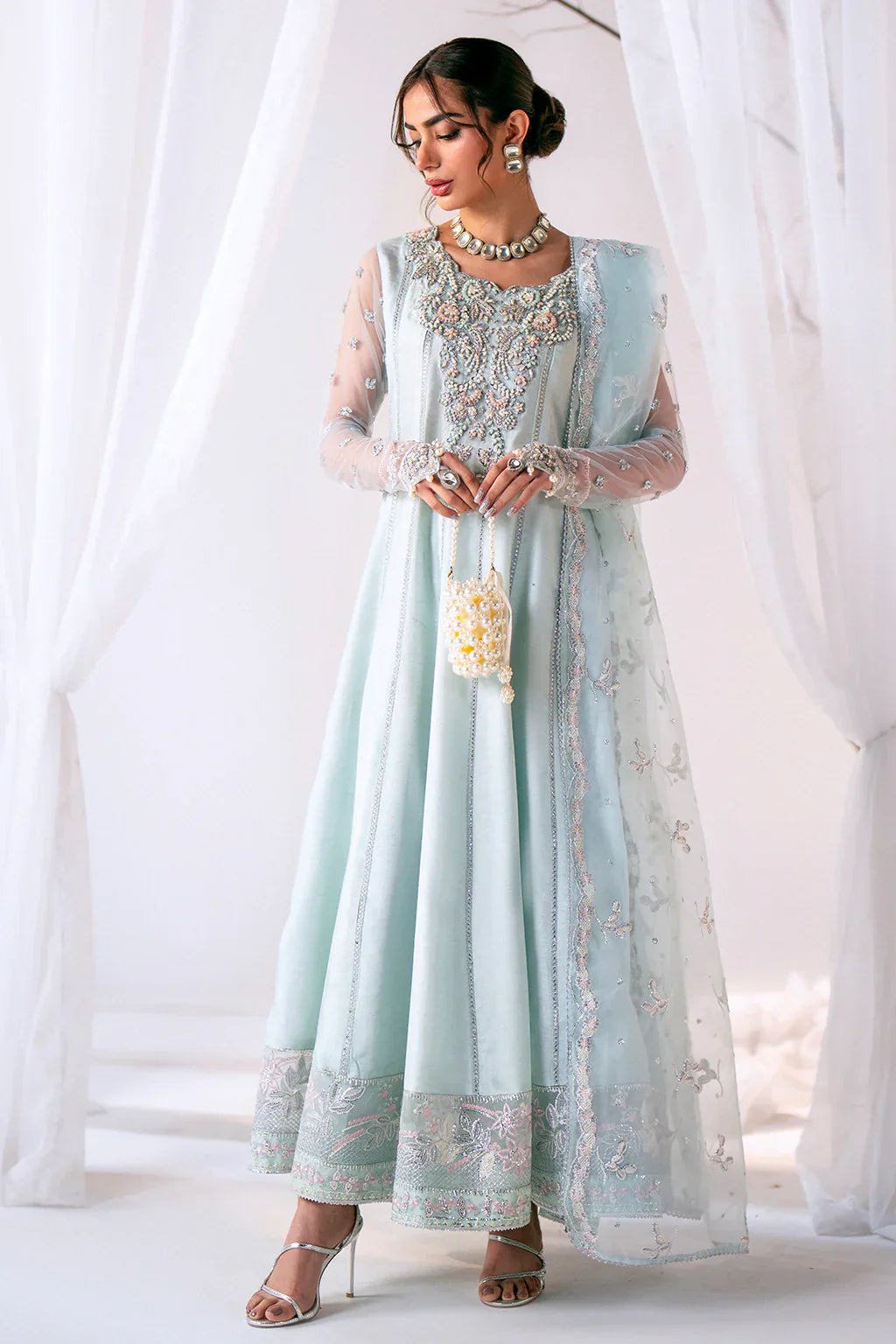 Ajr Couture | Luxe Pret Eid Drop | Starry - by - Libasekhas UK - Registered Vendor of : AJR Couture - 100% Original Designer Dresss
