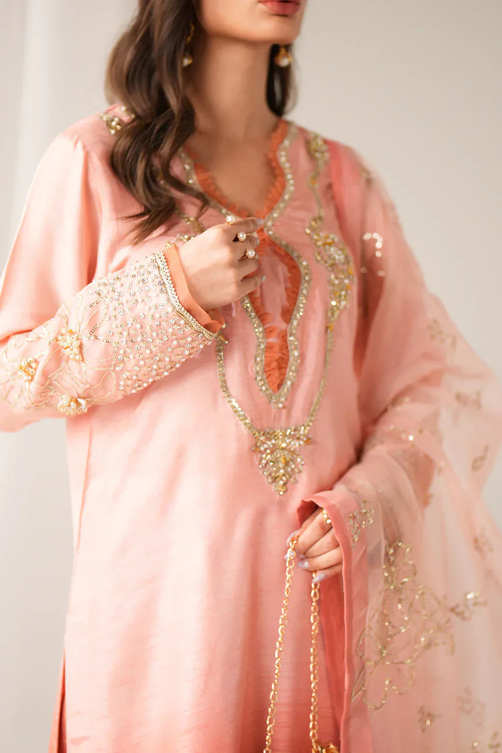 AJR Couture | Luxe Pret Eid | RHYTHM - by - Libasekhas UK - Registered Vendor of : AJR Couture - 100% Original Designer Dresss