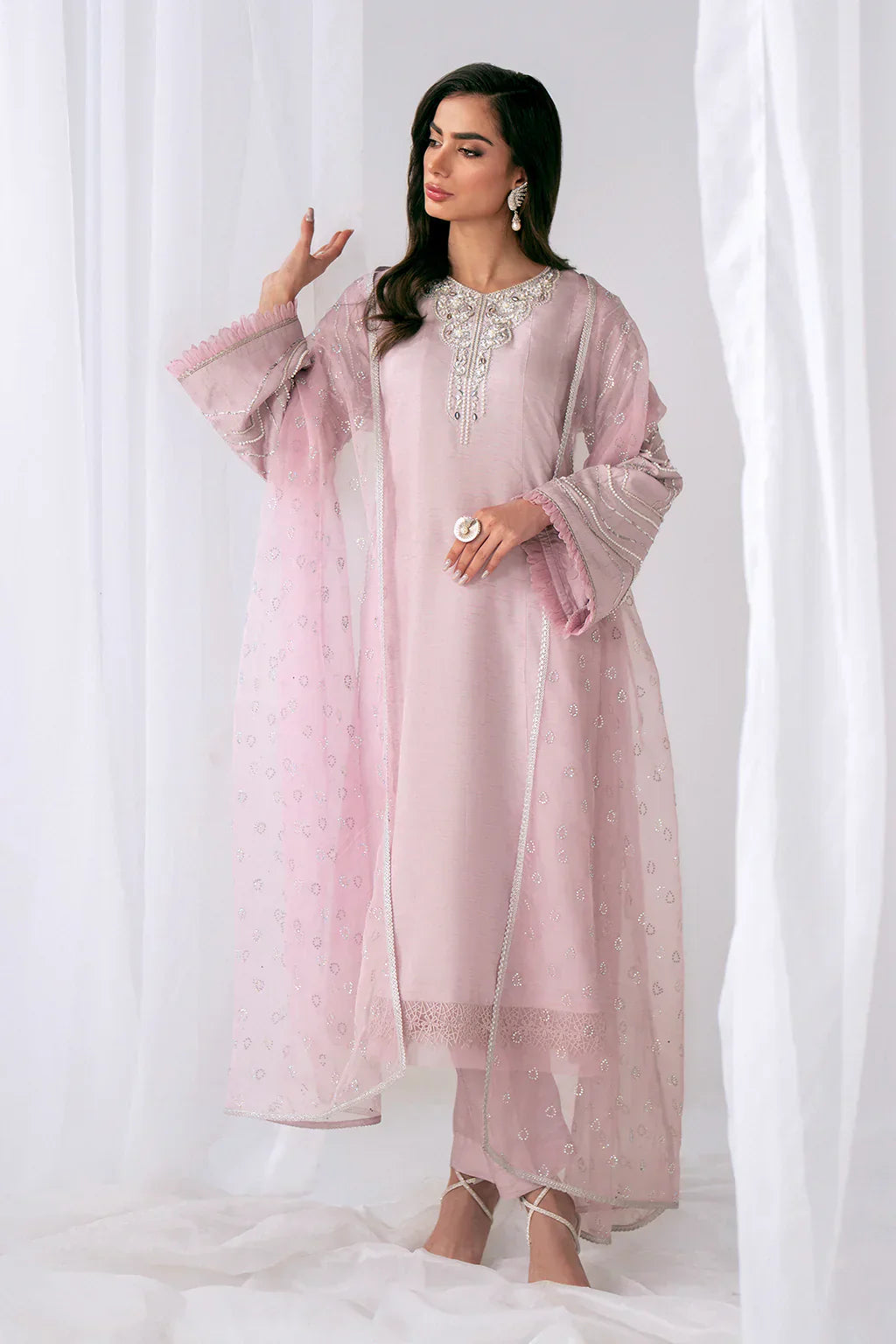 Ajr Couture | Luxe Pret Eid Drop | Floret - by - Libasekhas UK - Registered Vendor of : AJR Couture - 100% Original Designer Dresss