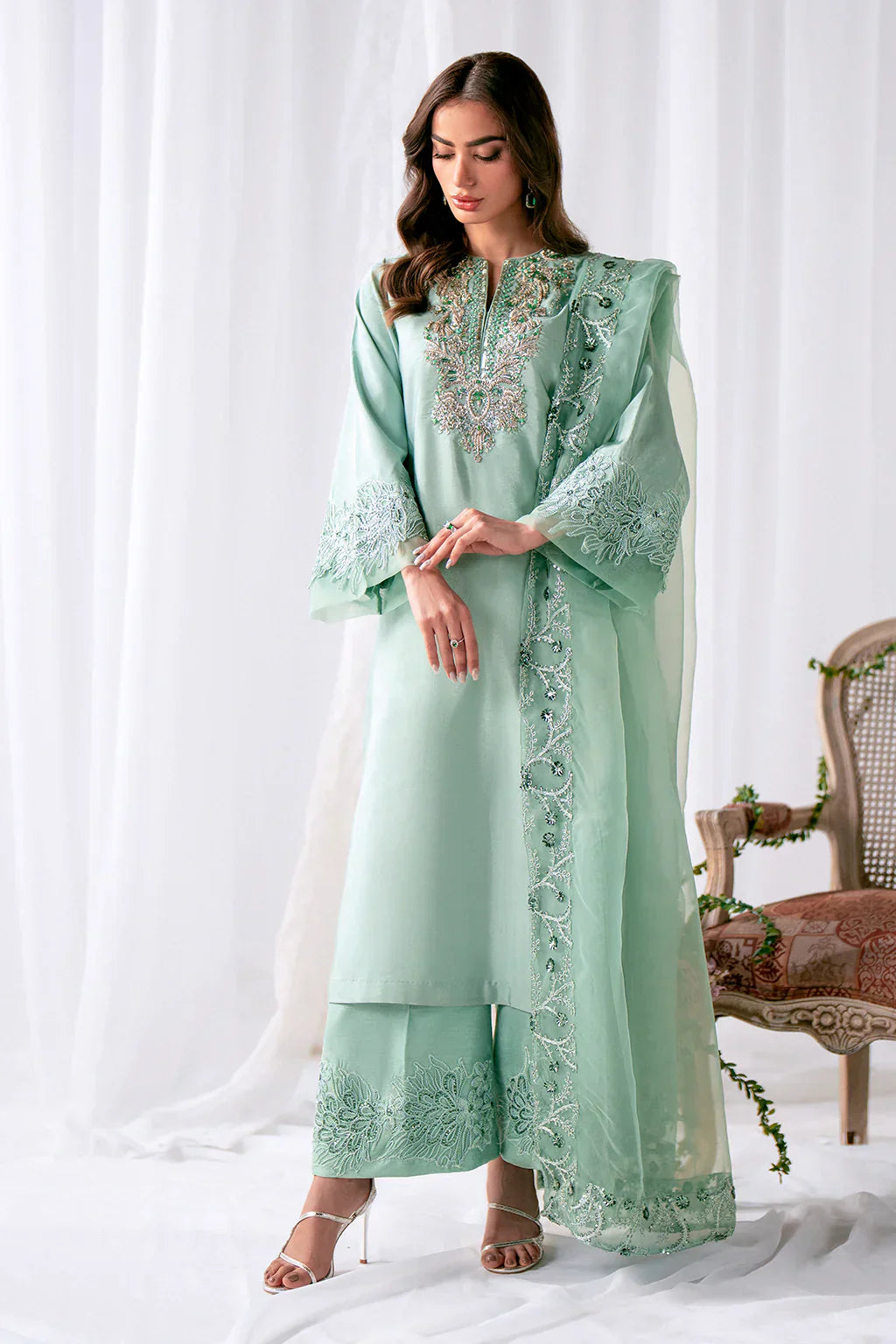 AJR Couture | Luxe Pret Eid | DIVINE - by - Libasekhas UK - Registered Vendor of : AJR Couture - 100% Original Designer Dresss