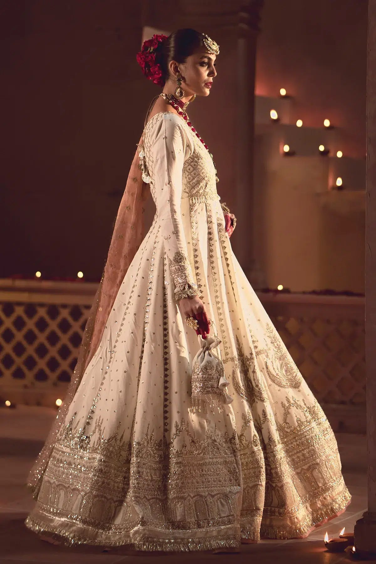 AJR Couture | Mushk The Silk Edit | Tamanah - by - Libasekhas UK - Registered Vendor of : AJR Couture - 100% Original Designer Dresss