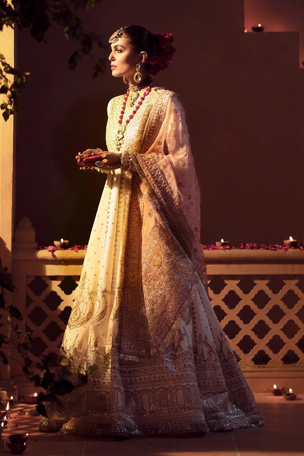 AJR Couture | Mushk The Silk Edit | Tamanah - by - Libasekhas UK - Registered Vendor of : AJR Couture - 100% Original Designer Dresss