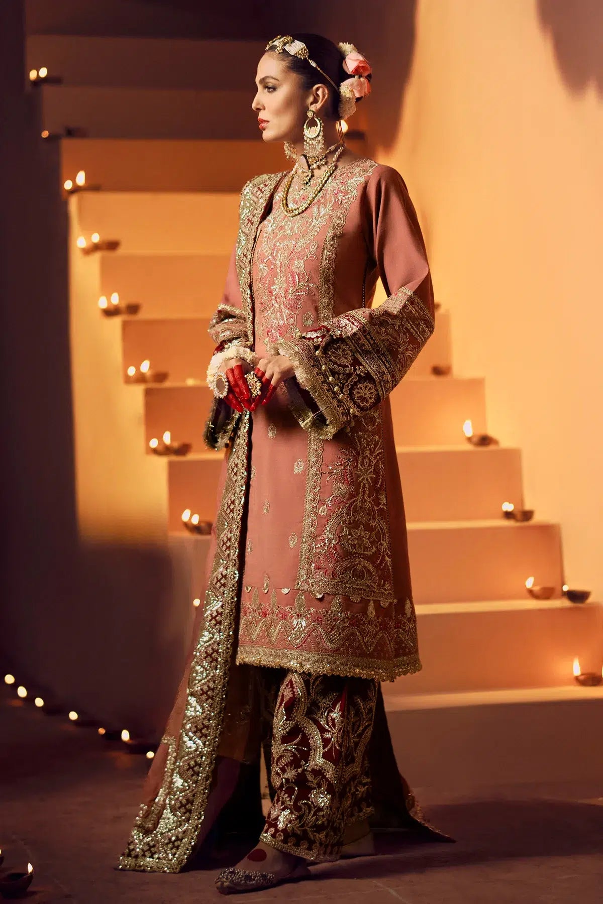 AJR Couture | Mushk The Silk Edit | Sawan - by - Libasekhas UK - Registered Vendor of : AJR Couture - 100% Original Designer Dresss