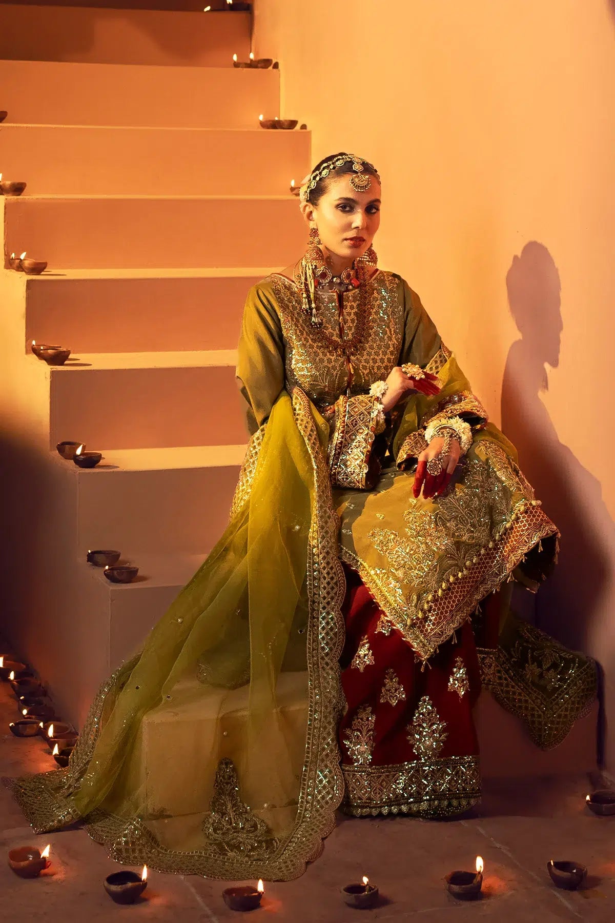 AJR Couture | Mushk The Silk Edit | Barsat - by - Libasekhas UK - Registered Vendor of : AJR Couture - 100% Original Designer Dresss