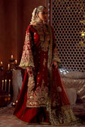 AJR Couture | Mushk The Silk Edit | Gulab - by - Libasekhas UK - Registered Vendor of : AJR Couture - 100% Original Designer Dresss