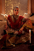 AJR Couture | Mushk The Silk Edit | Gulab - by - Libasekhas UK - Registered Vendor of : AJR Couture - 100% Original Designer Dresss