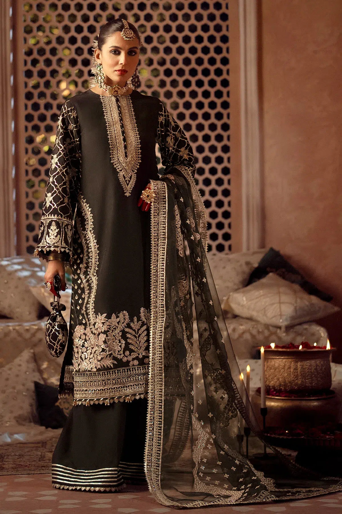 AJR Couture | Mushk The Silk Edit | Koyal - by - Libasekhas UK - Registered Vendor of : AJR Couture - 100% Original Designer Dresss