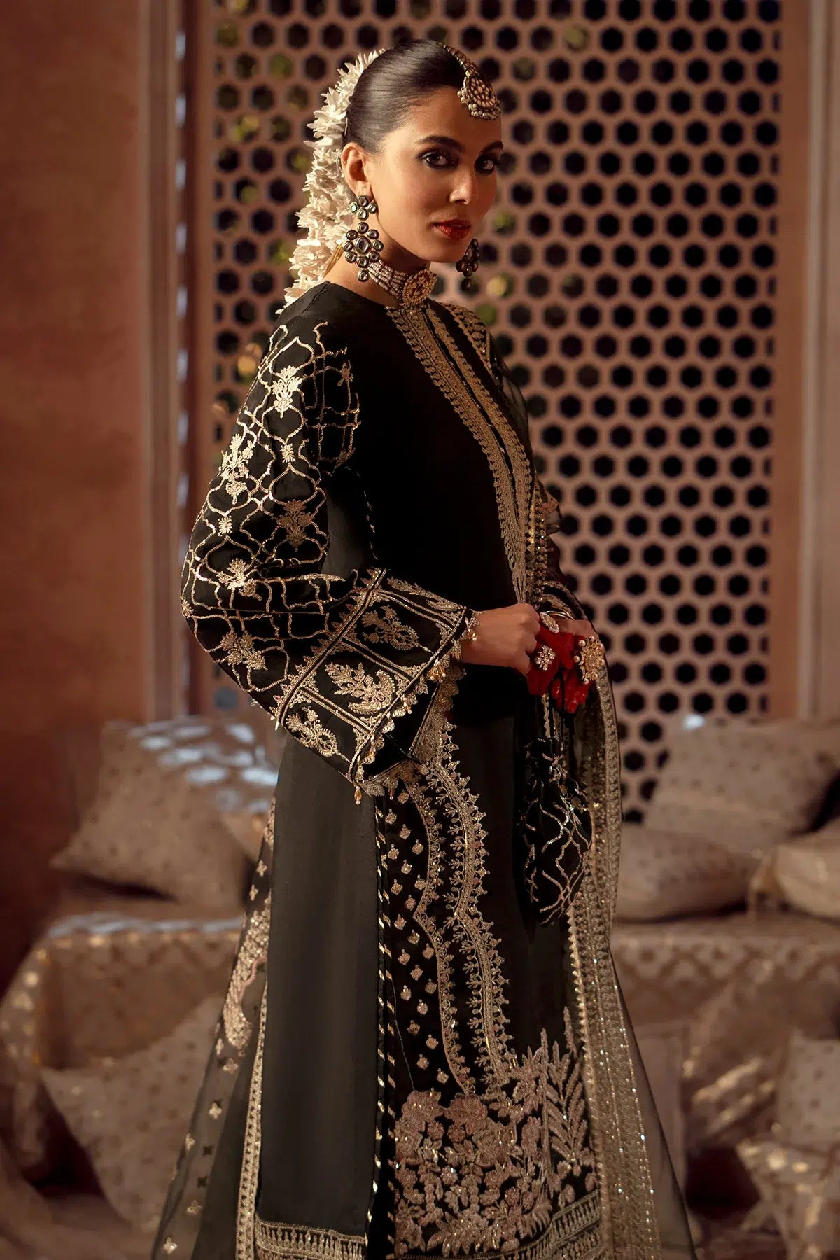 AJR Couture | Mushk The Silk Edit | Koyal - by - Libasekhas UK - Registered Vendor of : AJR Couture - 100% Original Designer Dresss