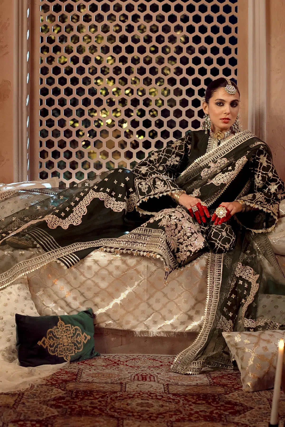 AJR Couture | Mushk The Silk Edit | Koyal - by - Libasekhas UK - Registered Vendor of : AJR Couture - 100% Original Designer Dresss