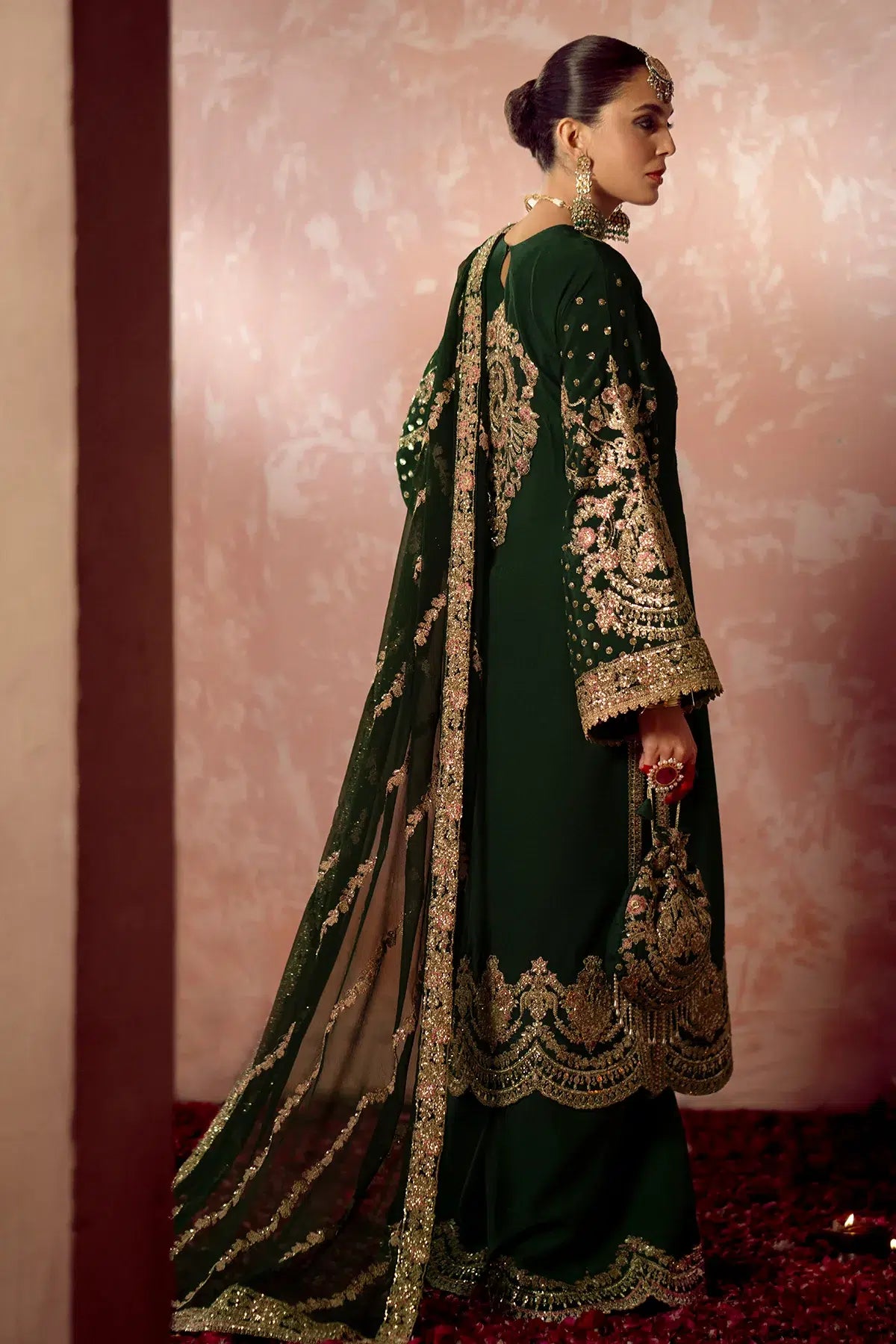 AJR Couture | Mushk The Silk Edit | Aangan - by - Libasekhas UK - Registered Vendor of : AJR Couture - 100% Original Designer Dresss