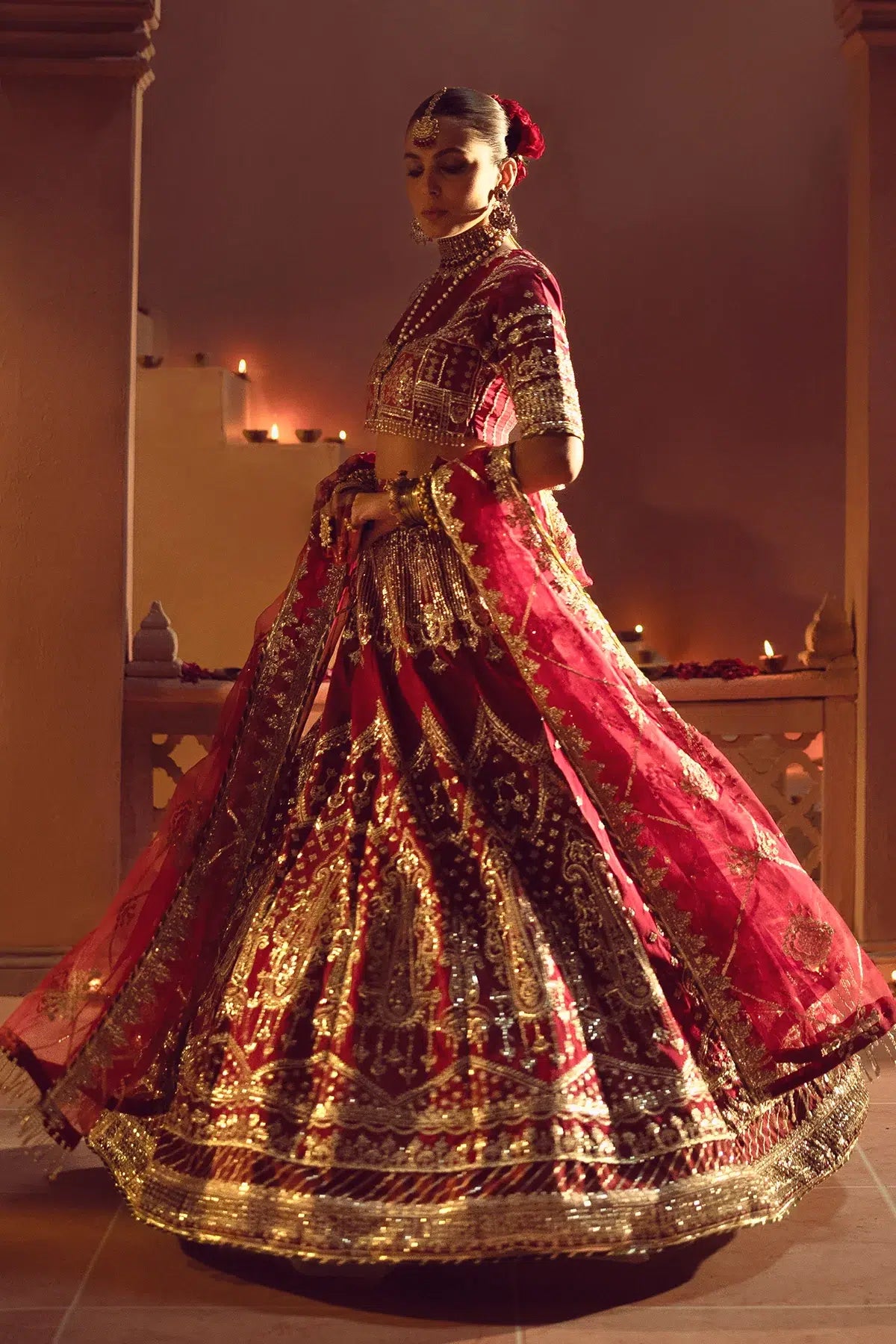 AJR Couture | Mushk The Silk Edit | Devdas - by - Libasekhas UK - Registered Vendor of : AJR Couture - 100% Original Designer Dresss