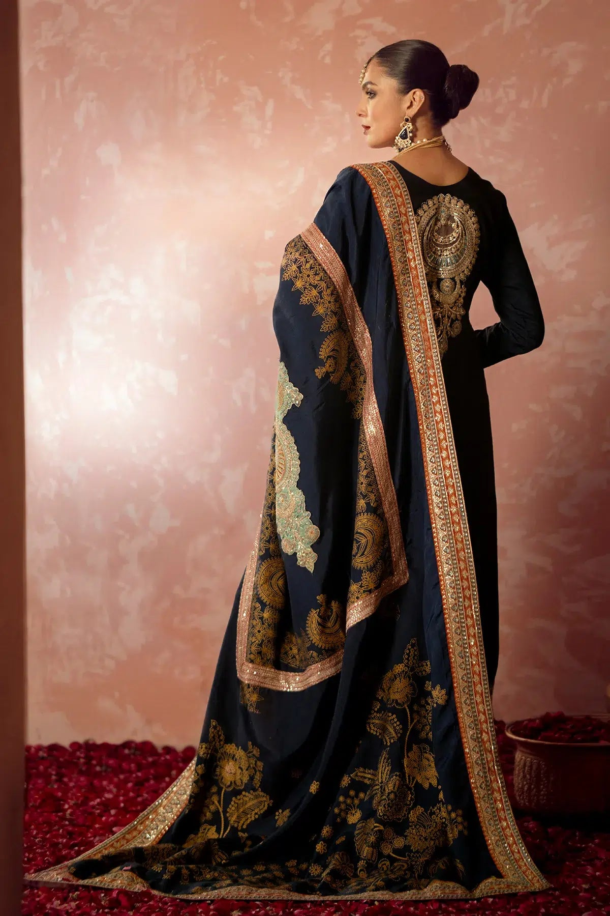 AJR Couture | Mushk The Silk Edit | Khushboo - by - Libasekhas UK - Registered Vendor of : AJR Couture - 100% Original Designer Dresss