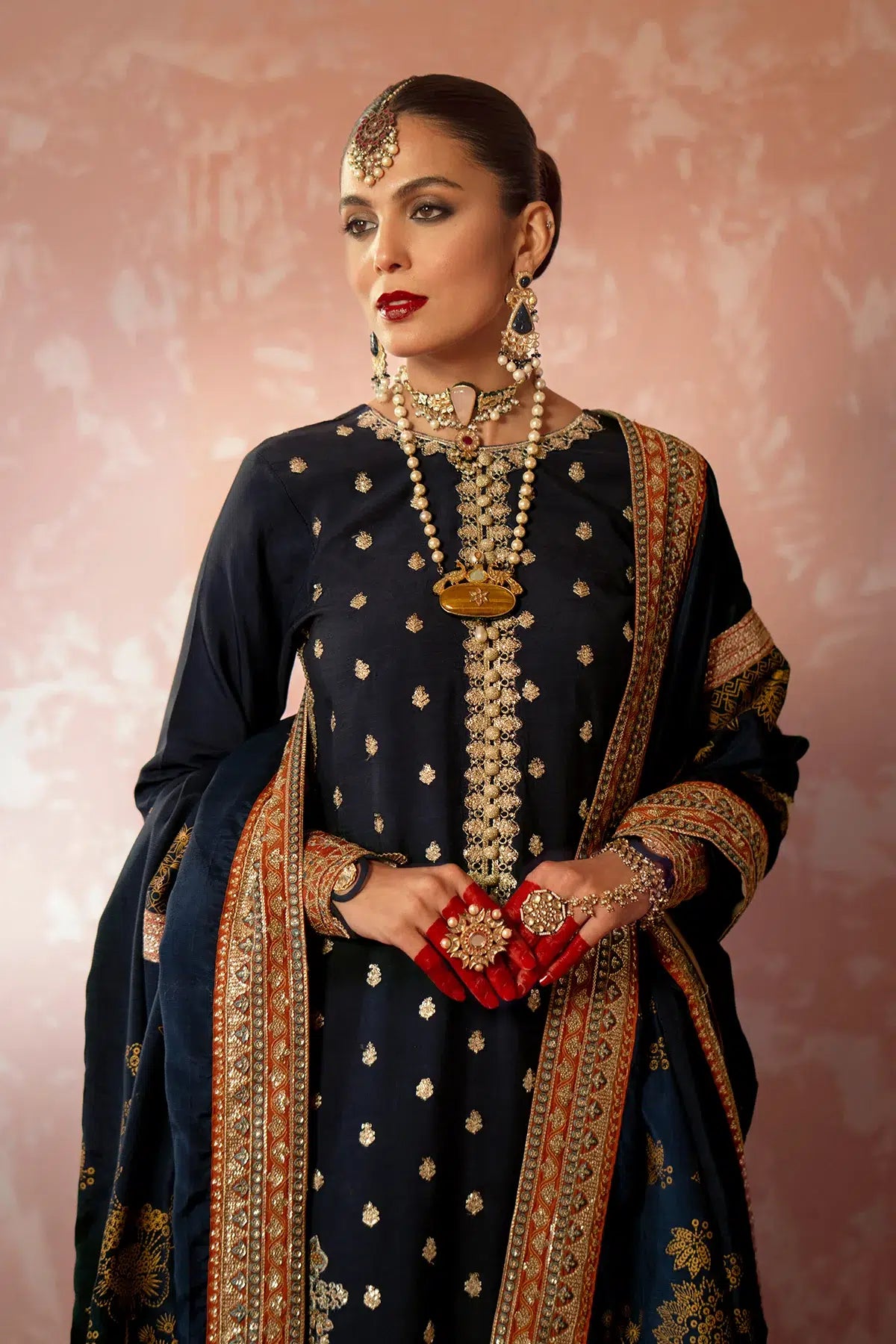 AJR Couture | Mushk The Silk Edit | Khushboo - by - Libasekhas UK - Registered Vendor of : AJR Couture - 100% Original Designer Dresss