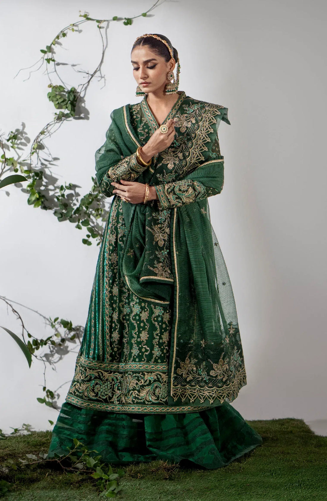 Maryum N Maria | Alaia Wedding Formals | Anais-MW23-524 - by - Libasekhas UK - Registered Vendor of : Maryum N Maria - 100% Original Designer Dresss