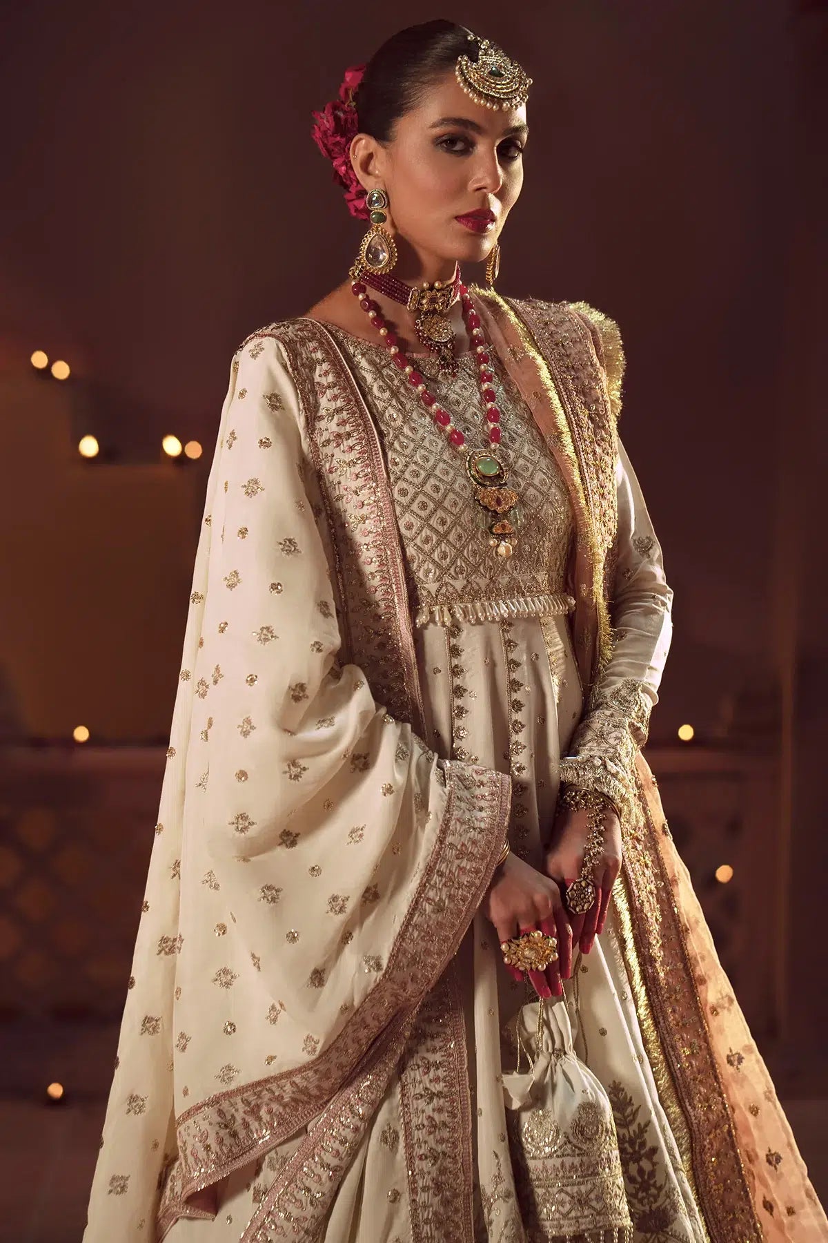 AJR Couture | Mushk The Silk Edit | Tamanah - by - Libasekhas UK - Registered Vendor of : AJR Couture - 100% Original Designer Dresss